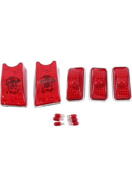 Hummer H2 Suv 03-09T10 Için Tavan Lambası Uyarı Lambası Sürüş Işaret Lambası, Kırmızı (Yurt Dışından) modelleri