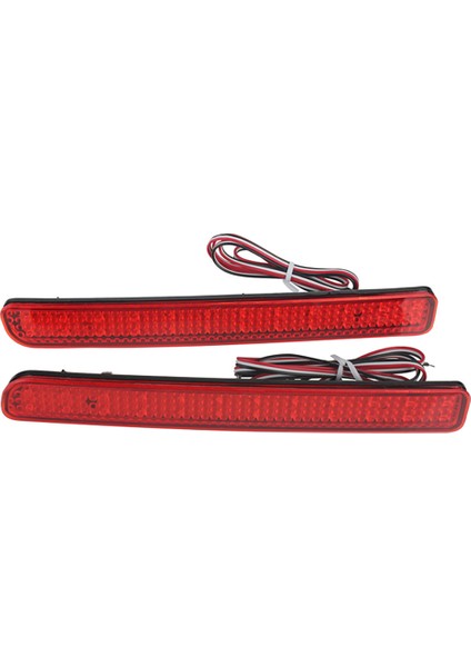LED Arka Tampon Reflektör Işık Kırmızı Araba Sürüş Fren Sis Lambası Land Rover Discovery 3 4/L320 2005-2013 (Yurt Dışından)