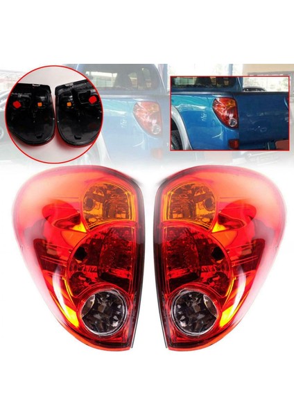 Mitsubishi L200 Triton Colt 2005-2016 Için Sol Kuyruk Lambası Arka Lambaları Arka Lamba Kabuk Geri Vites Fren Abajur Konut (Yurt Dışından) fırsatları