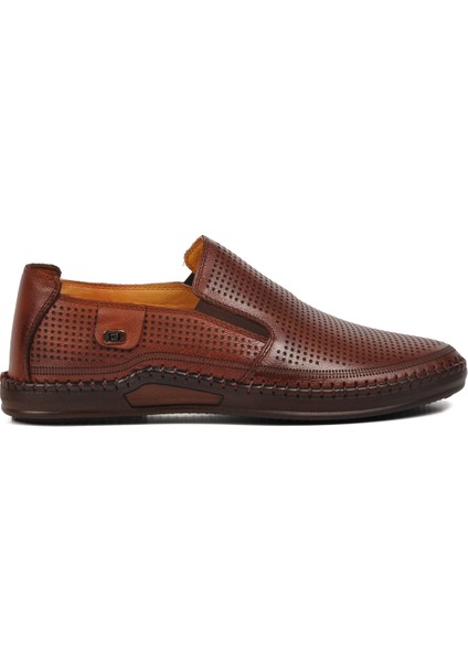 Taba Erkek Loafer Ayakkabı