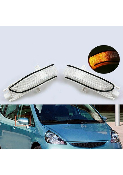Araba Dikiz Aynası LED Dönüş Sinyali Lambası Uyarı Işığı Honda Fıt Jazz Fıt Salon Şehır 2003-2008 (Yurt Dışından) fırsatları