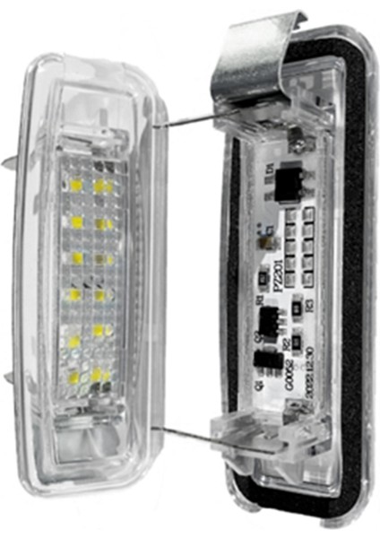 Araba Arka LED Plaka Işık Ford Focus 1998-2004 Için Araba Aksesuarları 1109489 1066481 1089043 1100511 (Yurt Dışından)