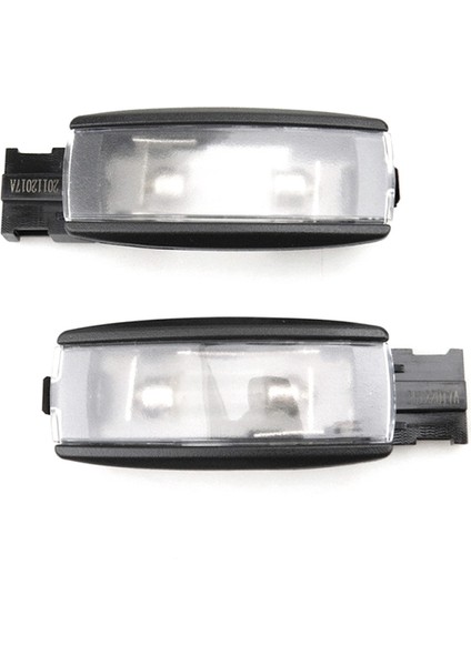 2 Adet Tavan Aydınlatması Okuma Lambası Vw Passat B6 B7 cc Golf 5 Mk6 Mk7 Tiguan Polo Iç Makyaj Işıkları 1KD947109A Siyah (Yurt Dışından)