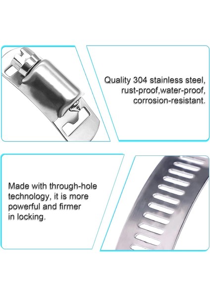 Hortum Kelepçeleri Paslanmaz Çelik Ayarlanabilir 3 Metre Hortum Kelepçesi Seti Salyangoz Kelepçe Bandı 4 Bağlantı Elemanı Ev Gaz Borusu Su Borusu Için (Yurt Dışından) fiyatları