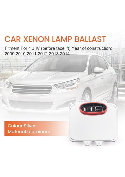 Otomotiv Xenon Işık Hid Far Balast Ünitesi Kontrol Modülü Opel Astra Insignia DV009720-00 5dv 009 720 00 1232335 5DV00972000 (Yurt Dışından)