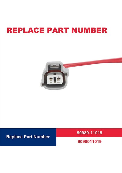 Toyota Lexus Scion 90980-11019 Için 2 Adet Dönüş Sinyal Lambası Bağlantı Kablo Demeti 2 Yollu (Yurt Dışından) indirimleri