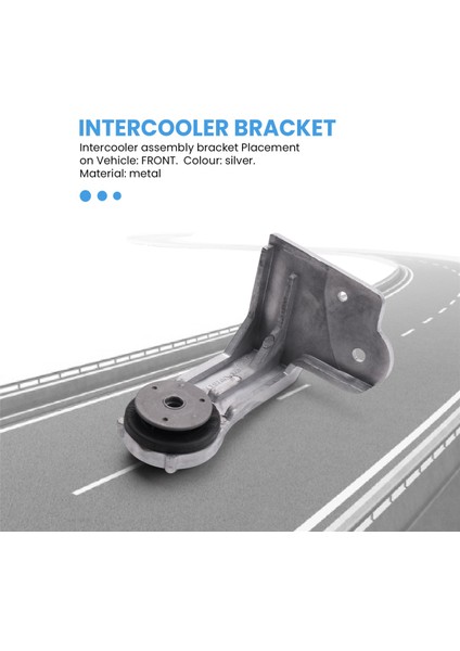 Intercooler Montaj Braketi 9803778980 9803779180 9803778880 Peugeot 308 308S 408 4008 1.2thp 1.6thp 1.8thp (Yurt Dışından)