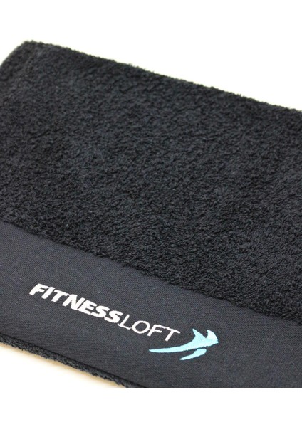 50X130 Fıtnessloft Spor Havlusu Cep+Nakış Tenis Golf Gym Havlusu