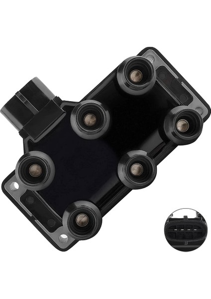 Yeni Ateşleme Bobini Araba Aksesuarları FD480 90TF12029A1A 90TF-12029-A1A 0297006770 Ford FE480 FD480 FS480 Için (Yurt Dışından)