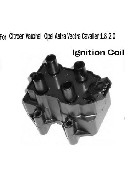 Peugeot Citroen Vauxhall Opel Astra Vectra Cavalier 1.8 2.0 90458250 96062288 9616597080 2526035A Için Ateşleme Bobini (Yurt Dışından)