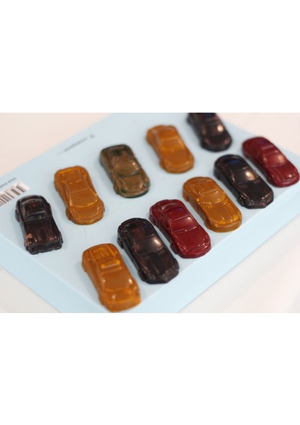 Ruby Çikolata Dolgulu Lüks Arabalar Sütlü Hediyelik Çikolata (250 Gr)