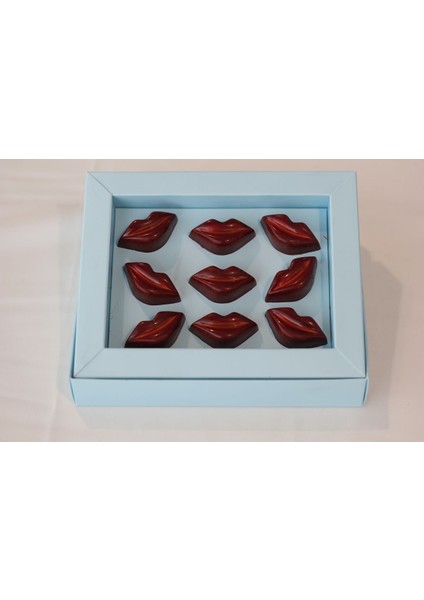 Portakal Çikolata Dolgulu Dudak Sütlü Hediyelik Çikolata (1 Kg)