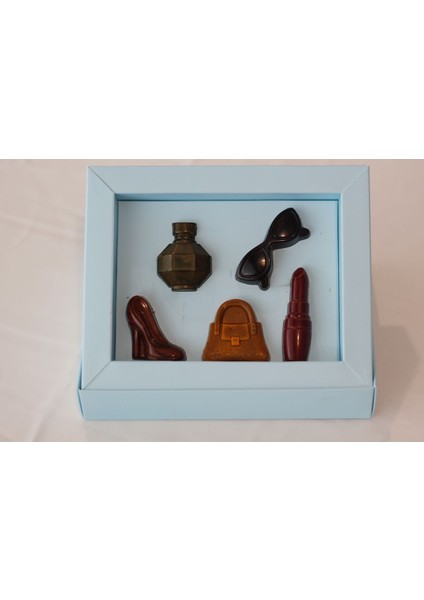 Bitter Çikolata Dolgulu Kokoş Set Sütlü Hediyelik Çikolata (250 Gr)