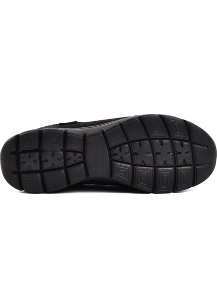Siyah Siyah Comfort Erkek Spor Yürüyüş Ayakkabısı