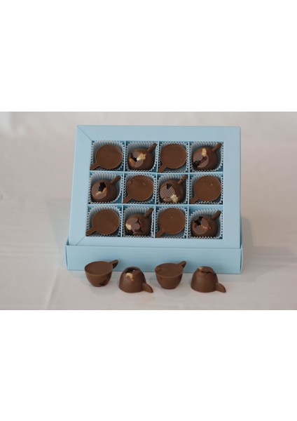 Kahve Fincanı Spesiyal Bitter Çikolatalı Hediyelik Çikolata (1 Kg)