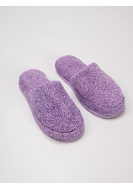 CozySteps Banyo Ve Ev Terliği – %100 Pamuk Havlu Kaymaz Kalın Taban , Yüksek Su Emicilik