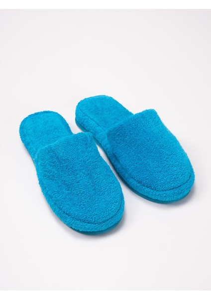 CozySteps Banyo Ve Ev Terliği – %100 Pamuk Havlu Kaymaz Kalın Taban , Yüksek Su Emicilik