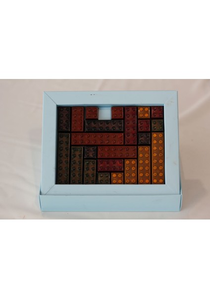 Bitter Çikolata Dolgulu Puzzle Sütlü Hediyelik Çikolata (1 Kg)