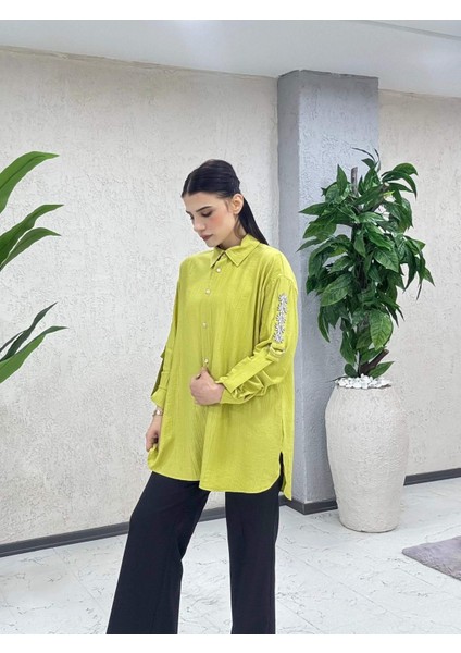 Kolları Taşlı Gömlek fiyatları