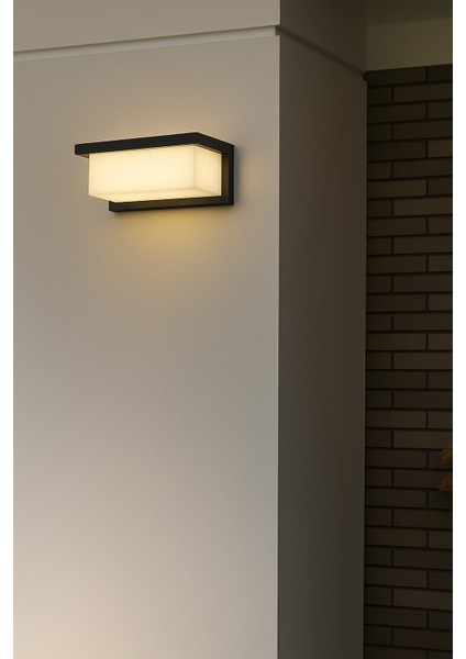 CT-7084 Cunda 30W Duvar Apliği Modern LED Dış Aydınlatma 2350LM Günışığı 3200K