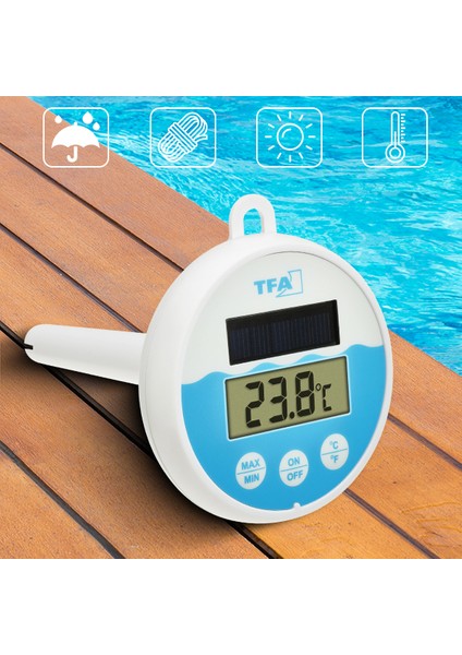 30.1068.02 Güneş Enerjili Havuz Termometresi fiyatları