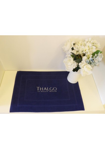 50x70 Paspas Jakarlı Banyo Paspası Nakışlı Ayak Havlu Paspas