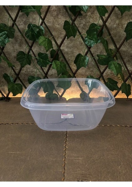 Şeffaf Kare Badya Leğen 9,5 Litre