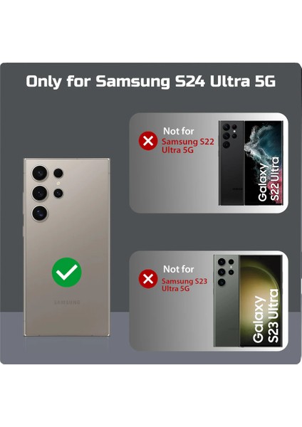 Galaxy S24 Ultra Kılıf Sararmaz Şeffaf Sert Ultra Ince Kamera Koruma Çıkıntılı fiyatları