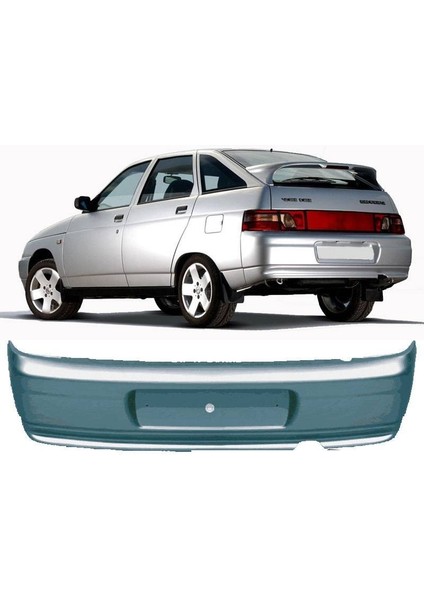Lada Vega 2112 Hactback Arka Tampon Kmp Orj Rus 21120280401530R