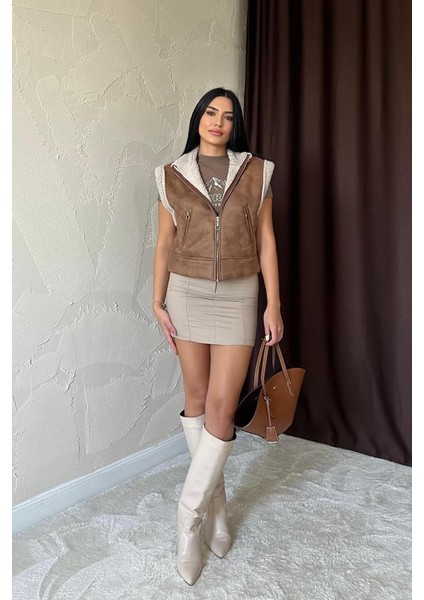 Vizon Cepli Kısa Yelek