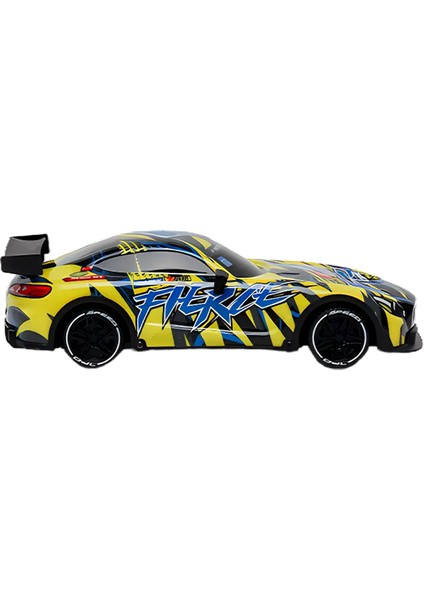 1:16 Uzaktan Kumandalı Neon Işıklı Spor Araba Sarı P383 modelleri