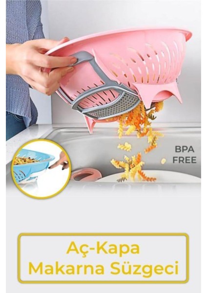 Door Süzgeç - Süzgeçli Hazneli Yeşil Badya
