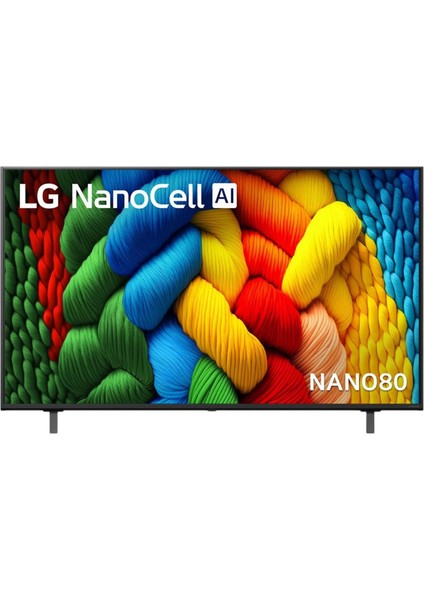 55NANO80A 55'' 139 Ekran Uydu Alıcılı 4K Ultra HD Smart AI HDR10 Nanocell TV