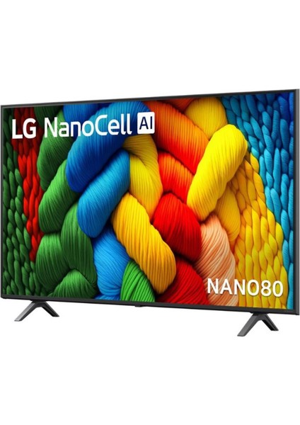 55NANO80A 55'' 139 Ekran Uydu Alıcılı 4K Ultra HD Smart AI HDR10 Nanocell TV
