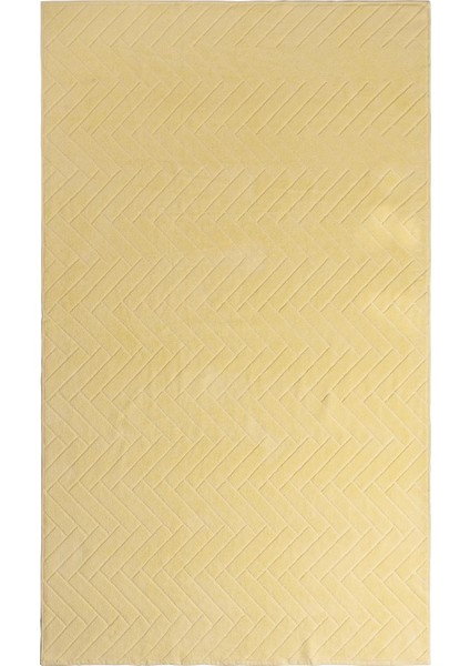 Sarı Renk 100X170 cm Banyo Havlusu, Jakarlı, Bukle, Pamuklu, Emici, Yumuşak, Plaj Havlusu modelleri
