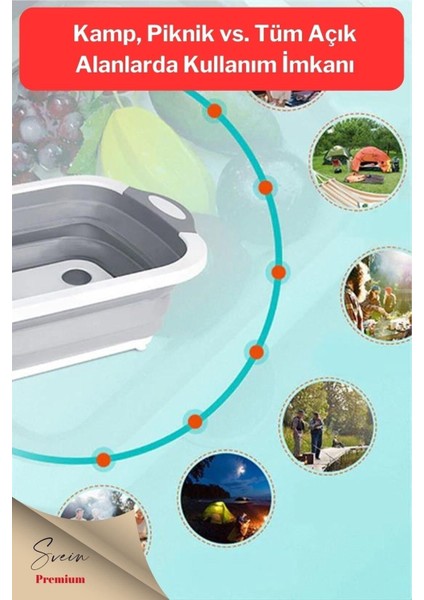 Katlanabilir Saklama Leğeni Dolap Içi Düzenleyici ve Akordiyon Yer Kaplamayan Badya Organizer 1 Ade indirimleri