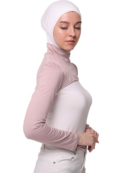 Balıkçı Yakalı Boyunluklu Kolluk - Pudra fırsatları