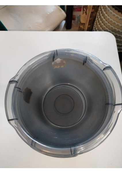 3 Adet Kulplu Plastik Şeffaf Ölçekli Badya 5 Litre Çok Amaçlı Yuvarlak ( 2 8 cm Çap 15 cm Derinlik