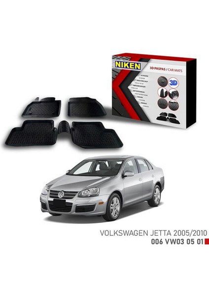 3D Paspas Vw Jetta 2005-2010 Zrnet