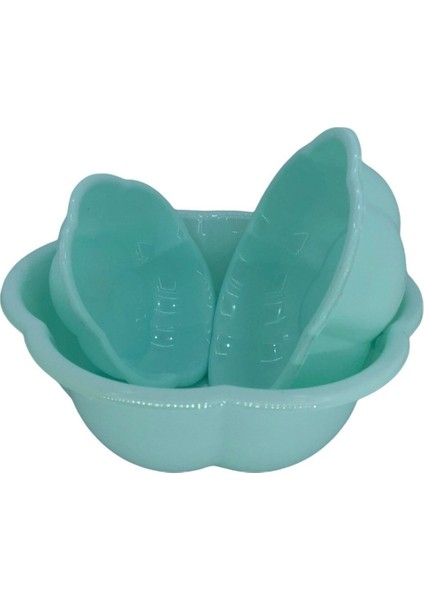 3'lü Badya Seti Leğen Seti 1lt,2lt,3.5lt Ölçüleri 30CMX10CM-26CMX8CM-21CMX6CM