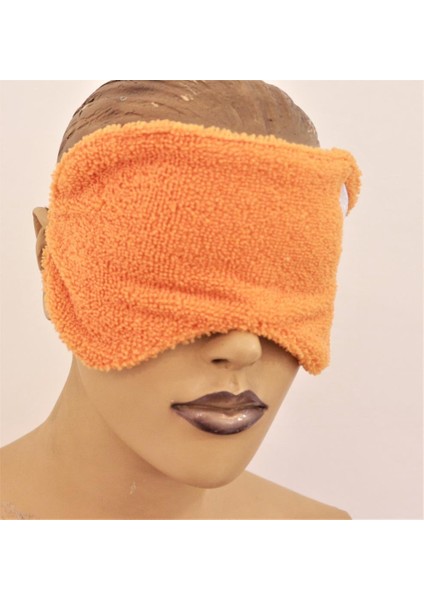 Mikrofiber Göz Bandı 2'Li Dinlendirici Yoga Uyku Işık Önleyicisi