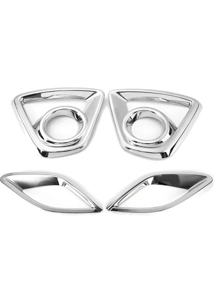 Mazda Cx-5 Cx5 2013 2014 2015 2016 Araç Arka Stop Lambaları Abajur Çerçeve Trim Kapağı Için Tampon Sis Lambası Krom Süsleme (Yurt Dışından)