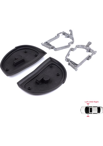 BSP848-1 Mercedes W210 S210 W140 W202 S202 Sl R129 Için Yan Dikiz Aynası Kauçuk Contası Metal Çerçeve Braketi fiyatları