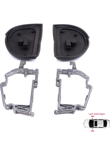 BSP848-1 Mercedes W210 S210 W140 W202 S202 Sl R129 Için Yan Dikiz Aynası Kauçuk Contası Metal Çerçeve Braketi fırsatları