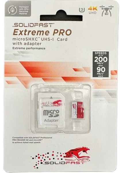 128 - 64 - 32 GB Mıcro Sd 4K UHD Hafıza Kartı