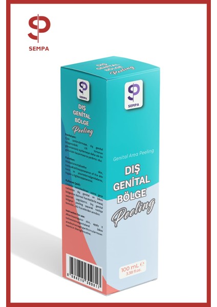 Genital Bölge Peeling 100 ml