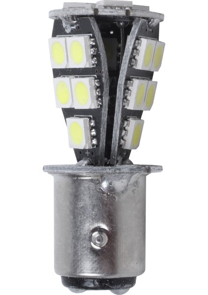 1157 P21W BAY15D 5050 18 Smd LED Kuyruk Fren Stop Ampulü Beyaz (Yurt Dışından)