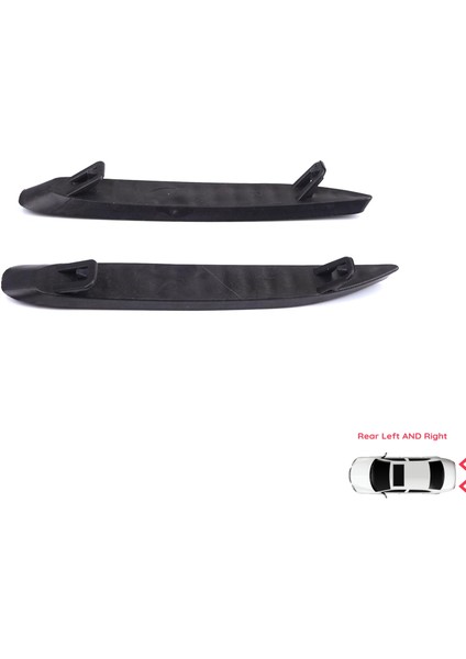 BSP1210 Renault Megane Mk4 Lfb 2016-ON Sedan Için Sağ Sol Arka Tampon Çıtası Havalandirma Kapağı Bakaliti modelleri