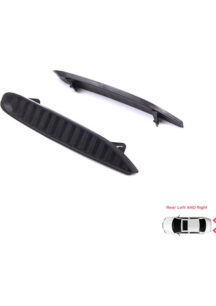 BSP1210 Renault Megane Mk4 Lfb 2016-ON Sedan Için Sağ Sol Arka Tampon Çıtası Havalandirma Kapağı Bakaliti fırsatları