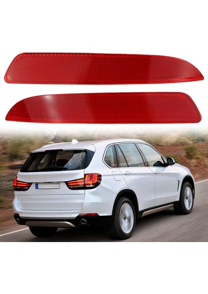 Araba Arka Tampon Işık Reflektörü Işık Uyarı Kuyruk Lambası Bmw X5 E70 2007 2008 2009 63217158949 63217158950 (Yurt Dışından) fiyatları